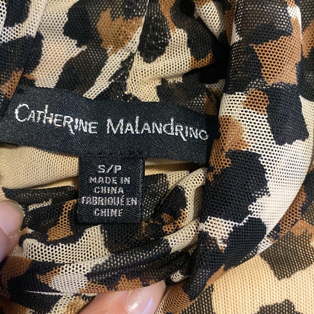 Lovely Leopard Print Turtleneck New Without Tags … - image 5